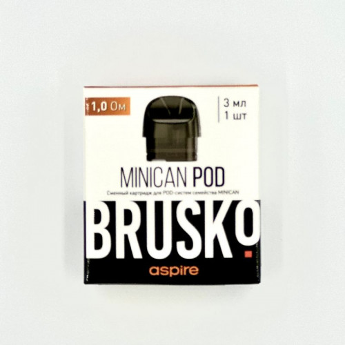 Сменный картридж Brusko Minican - 3 мл (1.0 Ом)